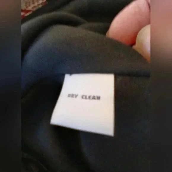 Charter Club silk flowy midi skirt paisley print jeweltones black red si… - Picture 8 of 10